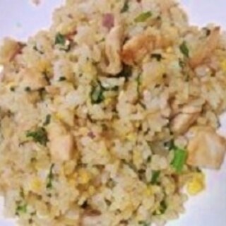 夏バテ気味には☆薬味チャーハン♪